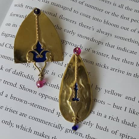 Pink Asymmetry Earrings